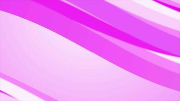 Abstract Pink gray curve waves flowing 2d blurry background. Seamless looping animation background video