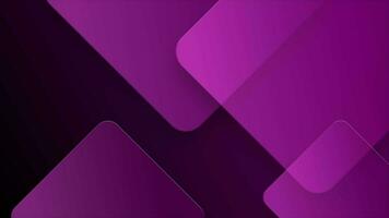 Dark Pink abstract geometric square shapes minimal background, square shapes background video