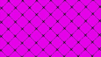 Abstract digital moving dotted lines technology background, square geometrical shape background video