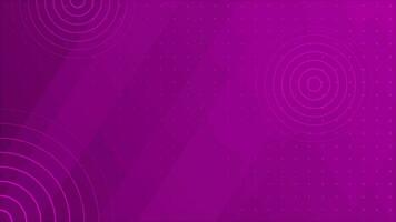 Dark Pink abstract geometric shapes technology background, grid texture tech background video