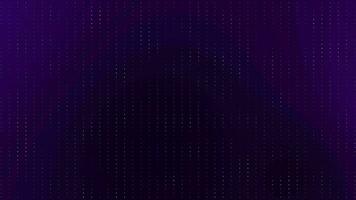 appearing and disappearing random dots and grid, Abstract technology dark Purple background, stock animation motion graphics design video