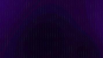 appearing and disappearing random dots and grid, Abstract technology dark Purple background, stock animation motion graphics design video