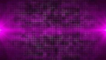 Dark Pink abstract geometric shapes technology background, grid texture tech background video