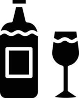 Bottle drink icon symbol vector image. Illustration of the drink water bottle glass design image