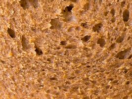 close up of a brown bread. photo