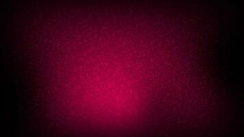 Magenta red color glowing technology particle moving over dark background, futuristic particles background video