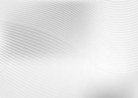 Patrón de líneas y ondas blanco gris abstracto foto