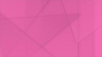 Abstract grey Magenta red hi-tech low poly professional motion background. Corporate background video