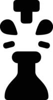 Bottle drink icon symbol vector image. Illustration of the drink water bottle glass design image