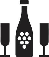 Bottle drink icon symbol vector image. Illustration of the drink water bottle glass design image