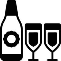 Bottle drink icon symbol vector image. Illustration of the drink water bottle glass design image