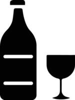 Bottle drink icon symbol vector image. Illustration of the drink water bottle glass design image