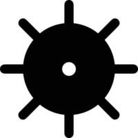 Gear setting symbol icon vector image. Illustration of the industrial wheel mechine mechanism design image