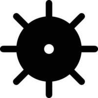 Gear setting symbol icon vector image. Illustration of the industrial wheel mechine mechanism design image