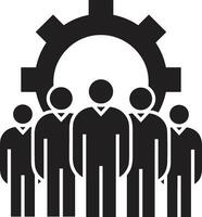 Gear setting symbol icon vector image. Illustration of the industrial wheel mechine mechanism design image