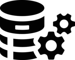 Gear setting symbol icon vector image. Illustration of the industrial wheel mechine mechanism design image