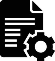 Gear setting symbol icon vector image. Illustration of the industrial wheel mechine mechanism design image