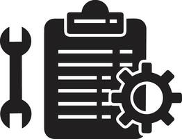 Gear setting symbol icon vector image. Illustration of the industrial wheel mechine mechanism design image