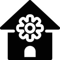 Gear setting symbol icon vector image. Illustration of the industrial wheel mechine mechanism design image