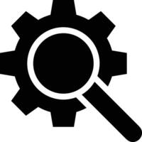 Gear setting symbol icon vector image. Illustration of the industrial wheel mechine mechanism design image