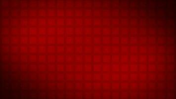 Simple Red color gradient background with square shapes video