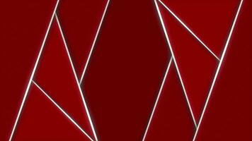 simple moving gray shapes minimal background with glowing and shiny lines luxury background video