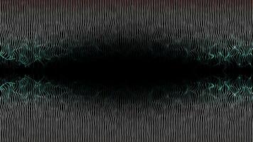 Abstract technology dark background. Moving stripes on black background for logo intro video