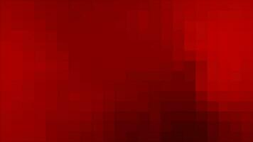 Simple and classy pixilated square box pattern Red color minimal geometric background video