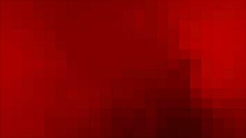 Simple and classy pixilated square box pattern Red color minimal geometric background video