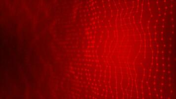 Abstract technology big data background concept. Abstract slow motion Lines and dots connection futuristic background video