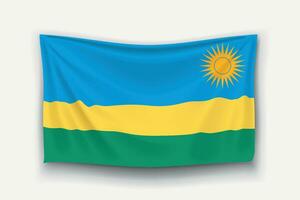 flag of rwanda vector