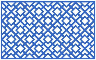 Decorative floral patterns, geometric template for cnc laser cutting vector