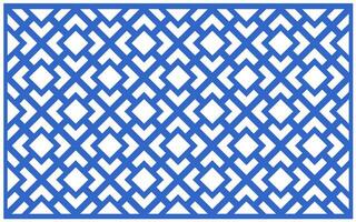 Decorative floral patterns, geometric template for cnc laser cutting vector