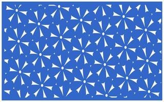 Decorative floral patterns, geometric template for cnc laser cutting vector