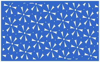 Decorative floral patterns, geometric template for cnc laser cutting vector