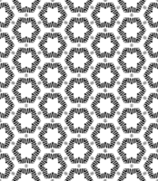 Black seamless abstract pattern. Overlay for background and backdrop. Ornamental design. PNG graphic illustration with transparent background.