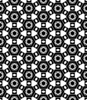 Black seamless abstract pattern. Overlay for background and backdrop. Ornamental design. PNG graphic illustration with transparent background.