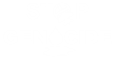 Pare genocídio sinal, pode usar para poster projeto, bandeira, adesivo, camiseta, local na rede Internet, arte ilustração, notícia ilustração ou para gráfico Projeto elemento. formato png