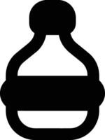 Bottle drink icon symbol vector image. Illustration of the drink water bottle glass design image