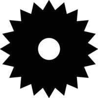 Gear setting symbol icon vector image. Illustration of the industrial wheel mechine mechanism design image