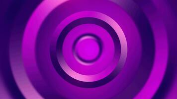 a purple circular background with a circular design video