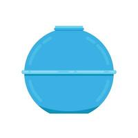 Water tank vector. wallpaper. water tank on white background. vector