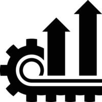 Gear setting symbol icon vector image. Illustration of the industrial wheel mechine mechanism design image