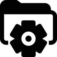 Gear setting symbol icon vector image. Illustration of the industrial wheel mechine mechanism design image