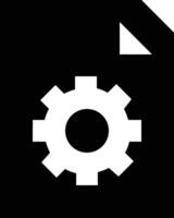 Gear setting symbol icon vector image. Illustration of the industrial wheel mechine mechanism design image