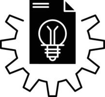 Gear setting symbol icon vector image. Illustration of the industrial wheel mechine mechanism design image