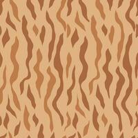 Seamless pattern with striped camouflage fur. Printable background design vector