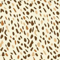 resumen leopardo piel sin costura modelo fondo de pantalla diseño, marrón y gris antecedentes vector