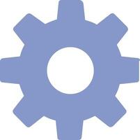 Gear setting symbol icon vector image. Illustration of the industrial wheel mechine mechanism design image