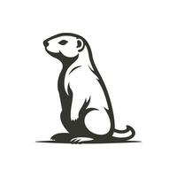 Prairie dog Icon on White Background - Simple Vector Illustration